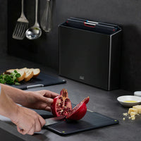 Joseph Joseph - Folio Steel Chopping Boards Black - 7060171CB