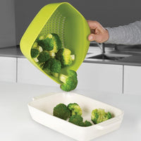 Joseph Joseph Green Square Stackable Colander - 40088