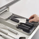 Joseph Joseph Grey DrawerStore 2-Tier Compact Knife Organizer - 85120