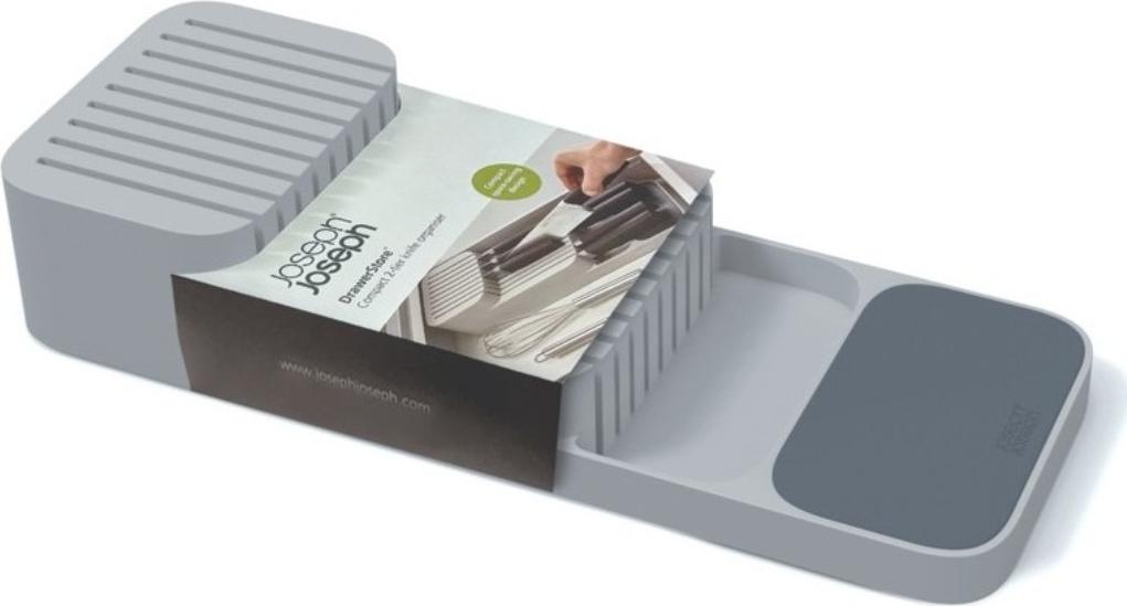 Joseph Joseph Grey DrawerStore 2-Tier Compact Knife Organizer - 85120