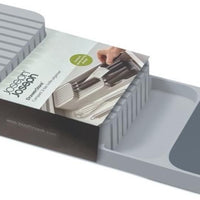 Joseph Joseph Grey DrawerStore 2-Tier Compact Knife Organizer - 85120