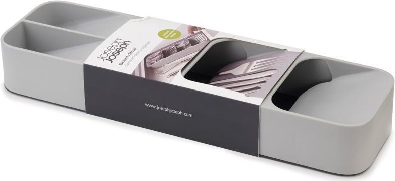 Joseph Joseph - Grey DrawerStore Compact Cutlery Organizer - 85119