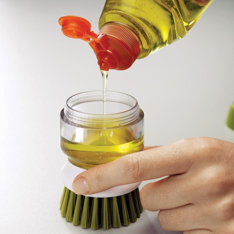 Joseph Joseph Palm Scrub Soap Dispensing Brush - 85004