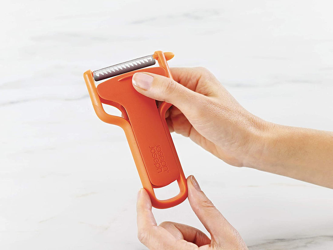Joseph Joseph - SafeStore Straight Peeler Orange - 7020168OR - DISCONTINUED