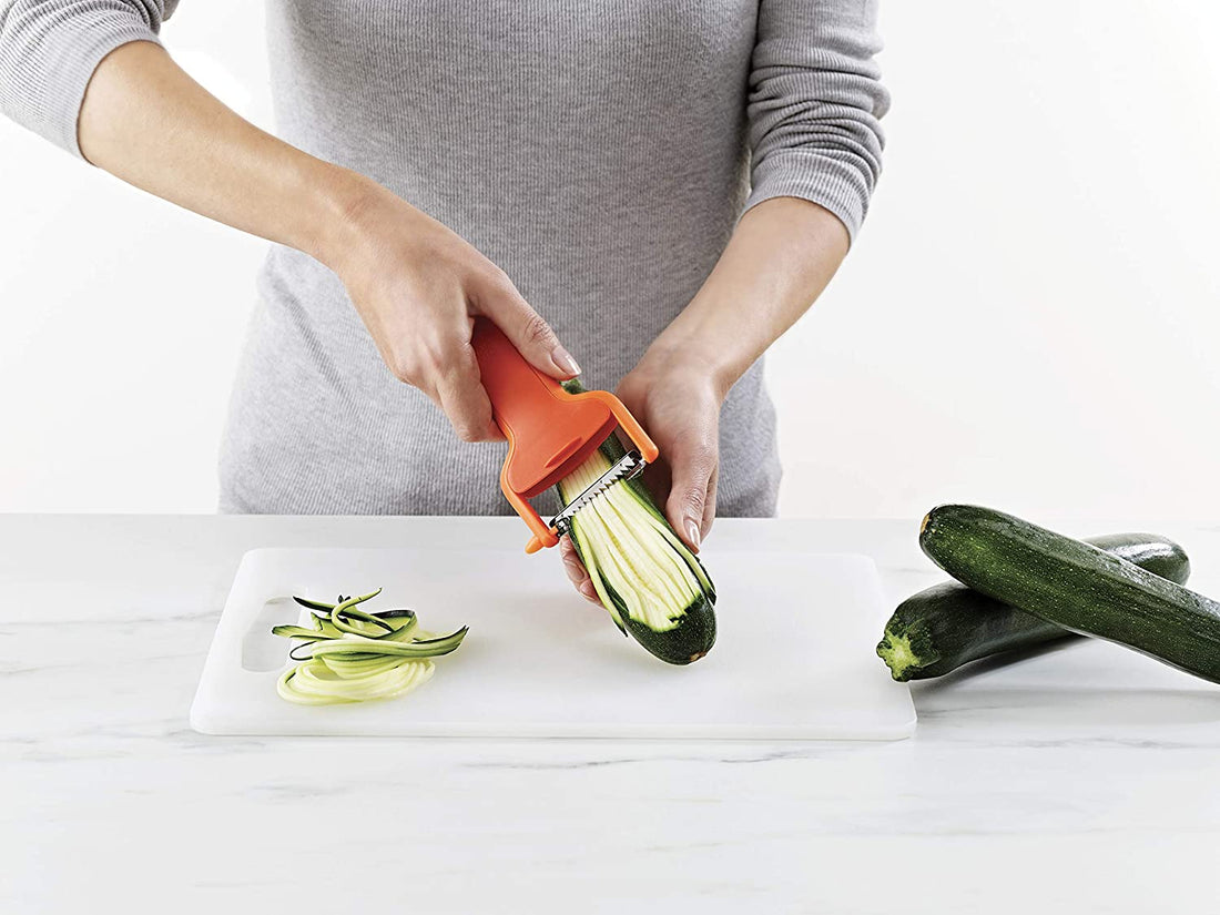 Joseph Joseph - SafeStore Straight Peeler Orange - 7020168OR - DISCONTINUED