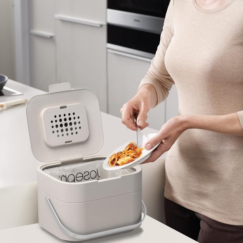 Joseph Joseph Stone Stack 4 Food Waste Caddy (4 L) - 30015