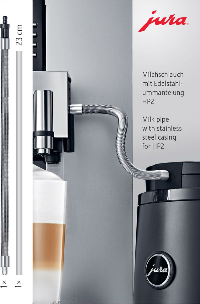 Jura - Milk Pipe with Stainless Steel Casing HP2 - 24113