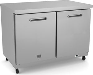 Kelvinator Commercial - 48" Under Counter Refrigerator with 2 Doors - KCHUC48R