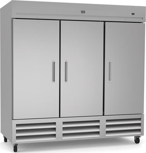 Kelvinator Commercial - 81" Reach-In Freezer with 3 Doors - KCHRI81R3DF