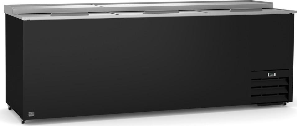 Kelvinator Commercial - 95" Bottle Cooler with 3-Door Slide Top - KCHBC95