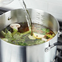 KitchenAid - 10 PC Brushed Stainless Steel Cookware Set - 71017-TF05