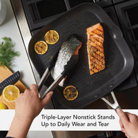 KitchenAid - 11.25" Hard Anodized Induction Nonstick Grill Pan 29cm - 80126