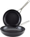 KitchenAid - 2 PC Hard Anodized Nonstick Fry Pans With Stainless Handles - 80193 - DISCONTINUED