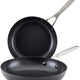 KitchenAid - 2 PC Hard Anodized Nonstick Fry Pans With Stainless Handles - 80193
