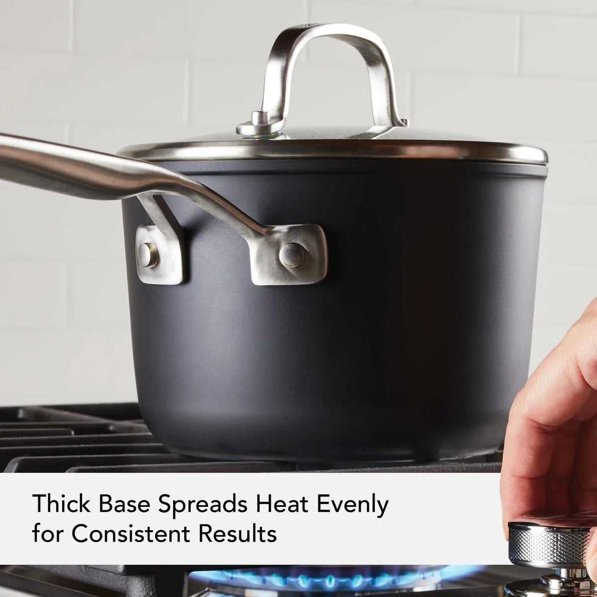 KitchenAid - 2 QT Hard Anodized Nonstick Saucepan - 80192 - DISCONTINUED
