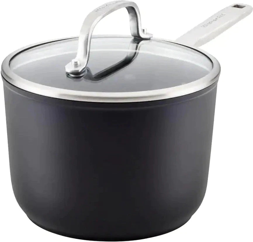 KitchenAid - 2 QT Hard Anodized Nonstick Saucepan - 80192