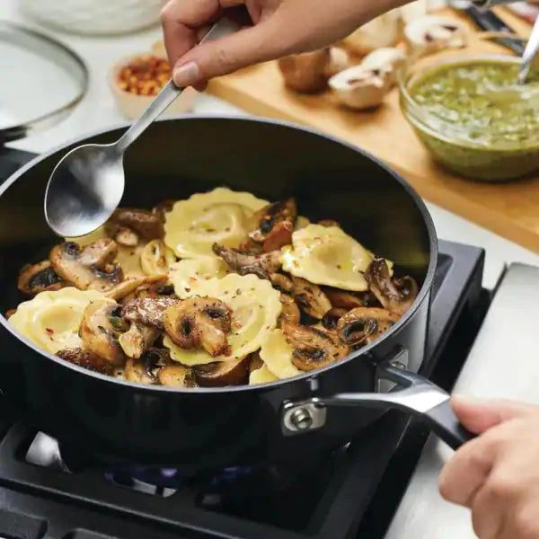 KitchenAid - 3 QT Hard Anodized Nonstick Saute Pan - 84804-TF05