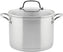 KitchenAid - 8 QT 3-Ply Base Brushed Stainless Steel Stock Pot with Lid 7.6L - 71003