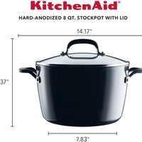 KitchenAid - 8 QT Hard Anodized Nonstick Stock Pot - 84805 - DISCONTINUED