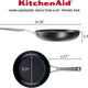 KitchenAid - 8.25" Hard Anodized Induction Nonstick Frying Pan 21cm - 80121