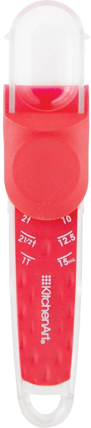 Kitchenart - Red Adjust-A-Tablespoon & Adjust-A-Teaspoon Set - 74437