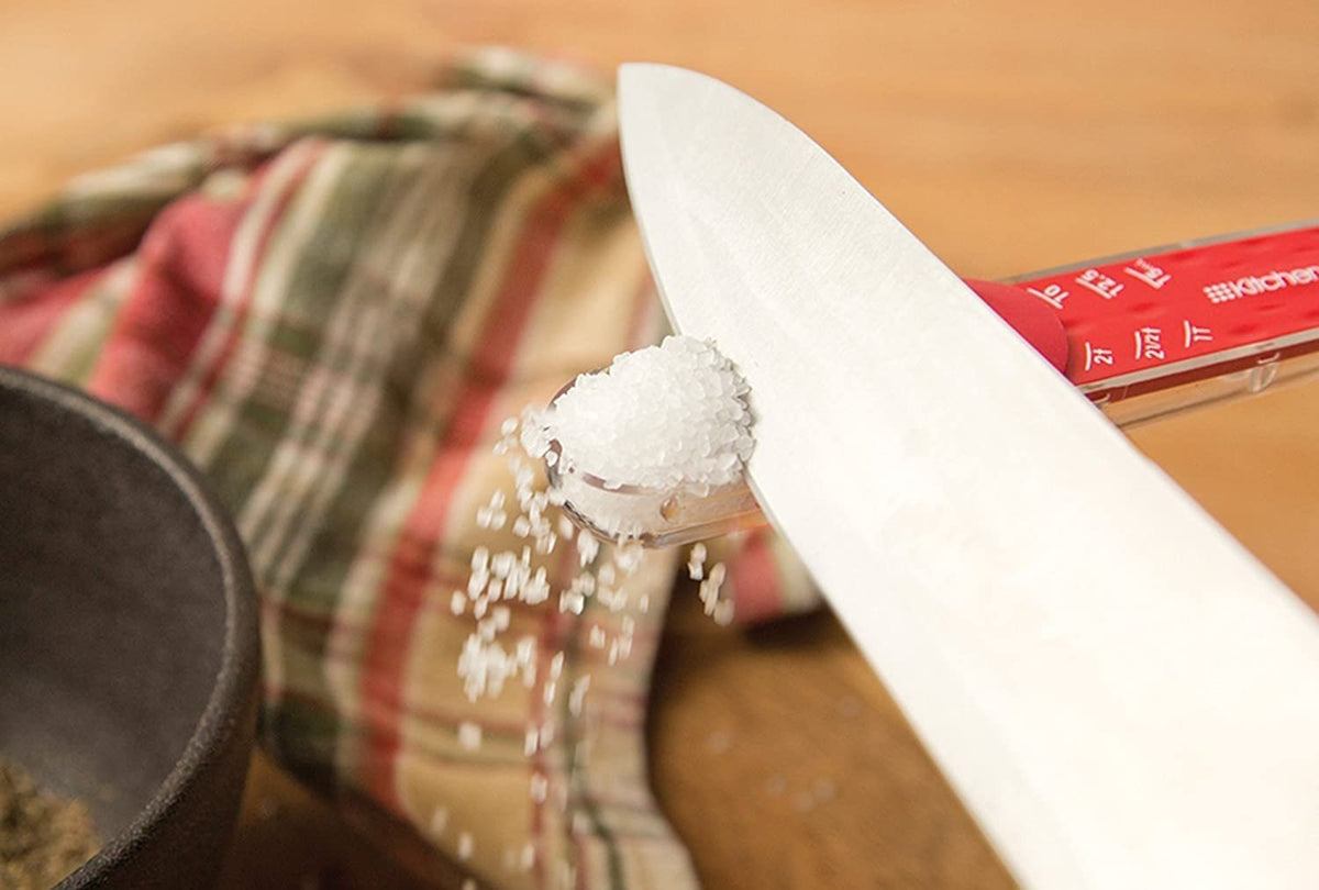 Kitchenart - Red Adjust-A-Tablespoon & Adjust-A-Teaspoon Set - 74437