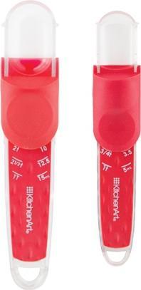 Kitchenart - Red Adjust-A-Tablespoon & Adjust-A-Teaspoon Set - 74437