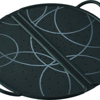 Kuhn Rikon - 12" Foldable Silicone Splatter Guard Black - KR-20167