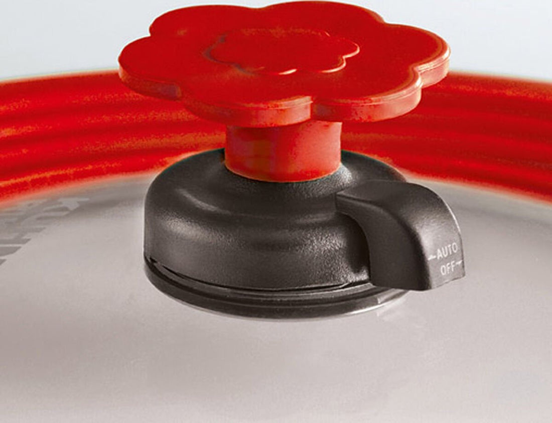 Kuhn Rikon - 12.25" Smart Lid Red - KR-20005