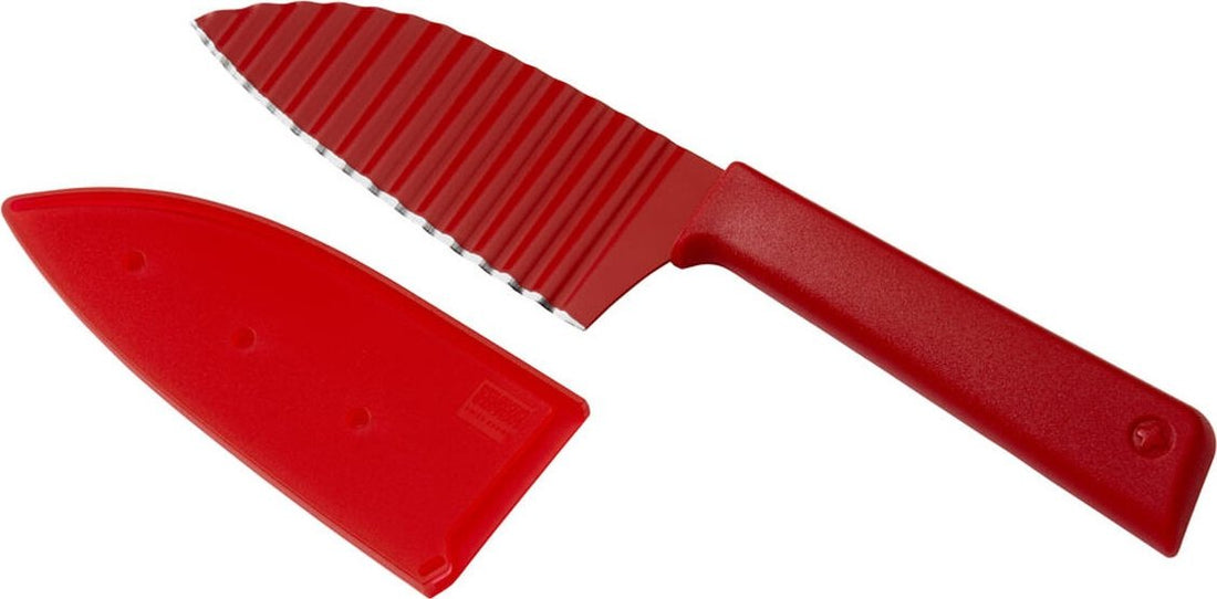 Kuhn Rikon - Colori+ Krinkle Knife Red - 26702