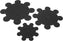 Kuhn Rikon - Pack of 3 Pan & Dish Protectors Black - KR-20038