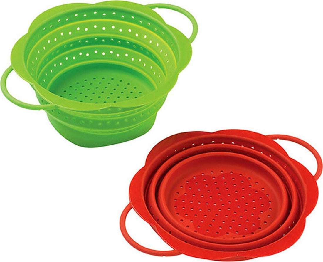 Kuhn Rikon - Small Collapsible Colander Red - KR-20103