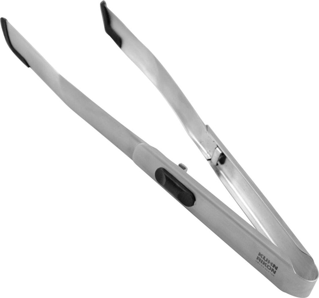 Kuhn Rikon - SoftEdge Locking Tweezer Tong Black - 27671