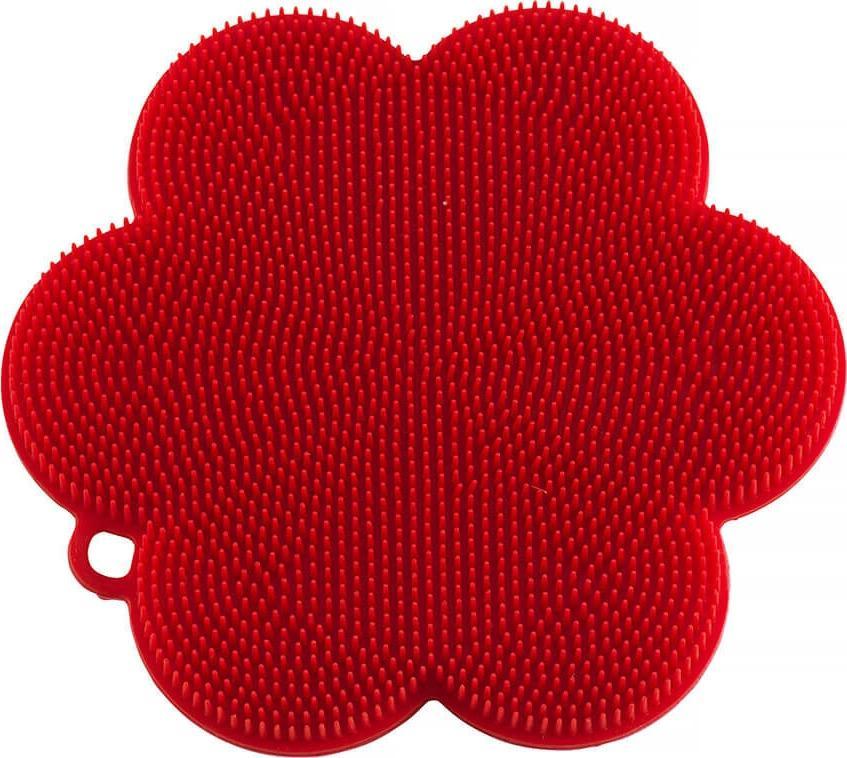 Kuhn Rikon - Stay Clean Scrubber Flower Red - 23025