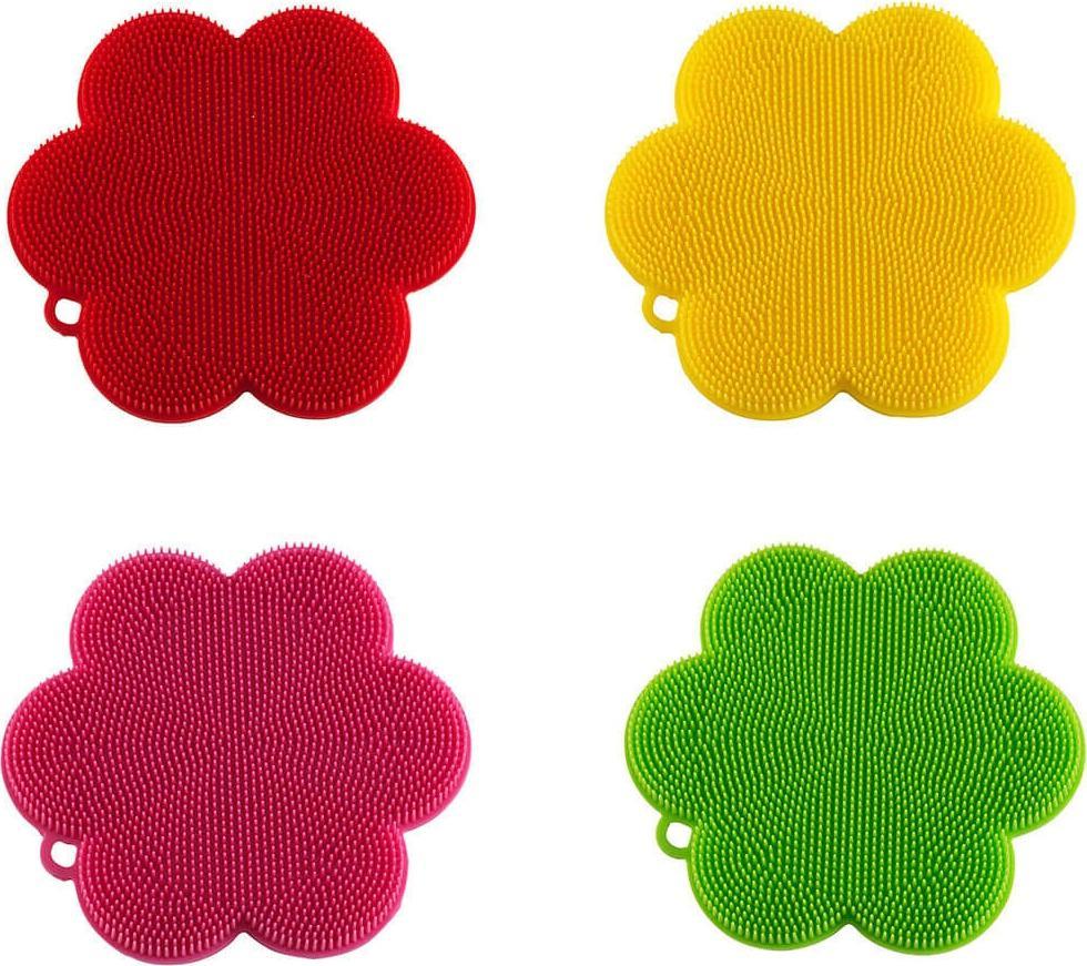 Kuhn Rikon - Stay Clean Scrubber Flower Yellow - 23023