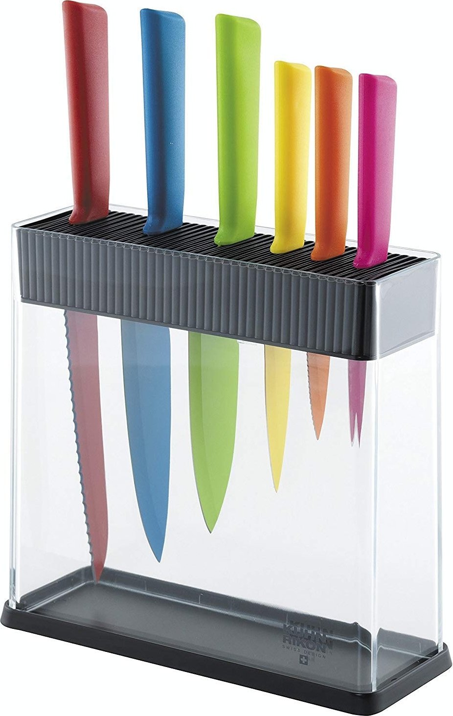 Kuhn Rikon - Vision Knife Block Red - 26593 - DISCONTINUED