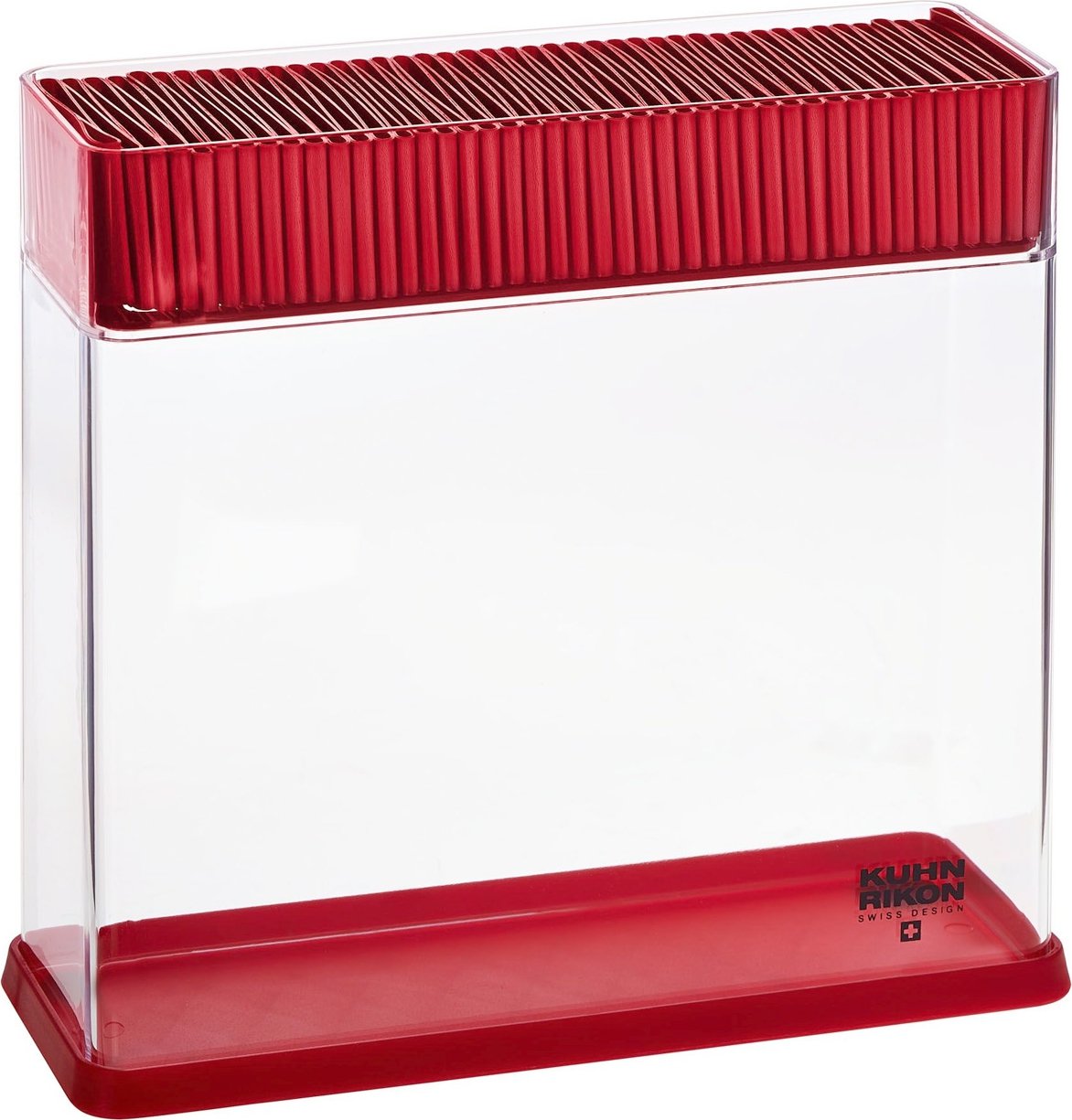 Kuhn Rikon - Vision Knife Block Red - 26593 - DISCONTINUED