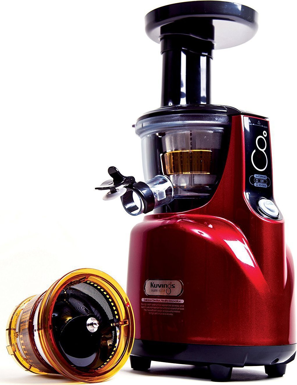 Kuvings - Silent Juicer SC Series with Detachable Smart Cap Burgundy Pearl - 940SC