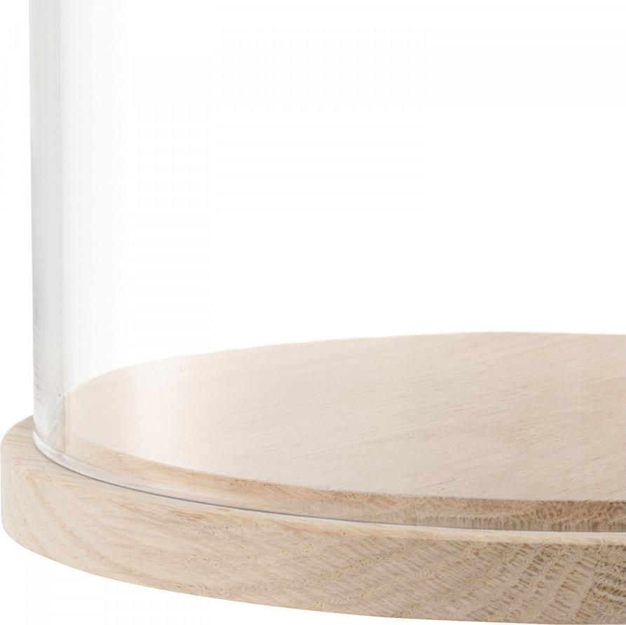 LSA International - 11.8" Ivalo Clear Dome & Ash Base - LG1048-21-301