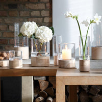 LSA International - 8.8" Lotta Lantern/Candle Holder & Ash Base - LG991-23-301