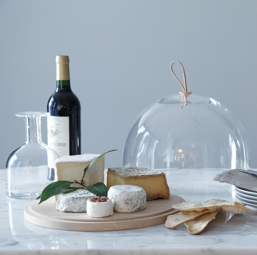 LSA International - 9" Ivalo Clear Dome & Ash Base - LG1048-31-301