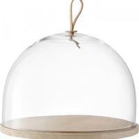 LSA International - 9" Ivalo Clear Dome & Ash Base - LG1048-31-301