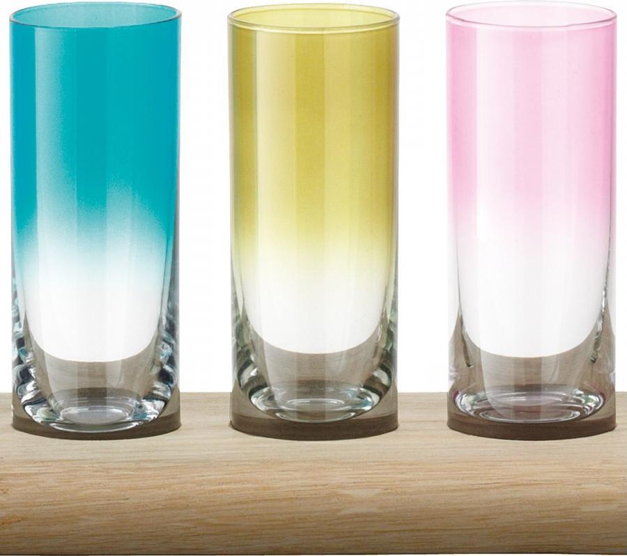 LSA International - Assorted Colors Grand Clear Vodka Set & Oak Paddle - LG1078-03-666