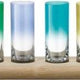 LSA International - Assorted Colors Grand Clear Vodka Set & Oak Paddle - LG1078-03-666