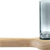 LSA International - Assorted Colors Vodka Set & Oak Paddle - LG1049-03-666