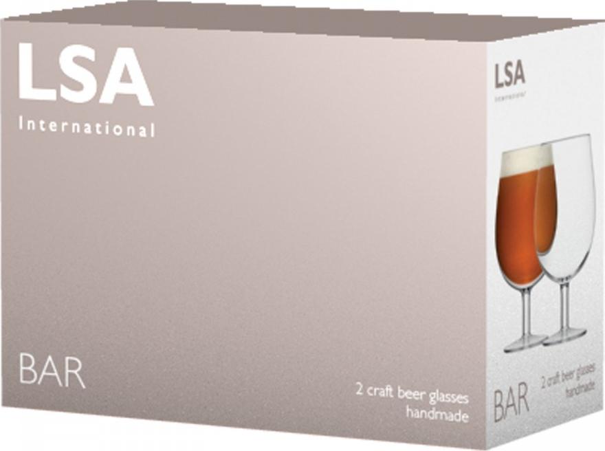 LSA International - Bar, Pack of 2 Craft Beer Glasses - LG1227-23-991