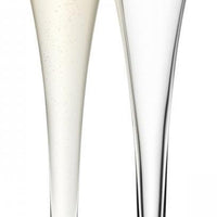 LSA International - Bar, Pack of 2 Hollow Stem Flutes - LG302-07-991