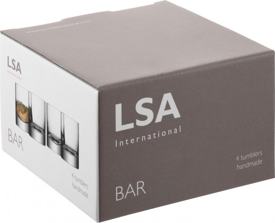 LSA International - Bar, Pack of 4 Clear Tumblers - LG068-10-991