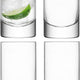 LSA International - Bar Set Of 4 Clear Highball Glasses - LG1221-15-991