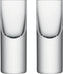 LSA International - Boris, Pack of 2 Clear Vodka Glasses - LG008-01-992